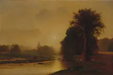 Autumn Meadows, 1869. Creator: George Inness