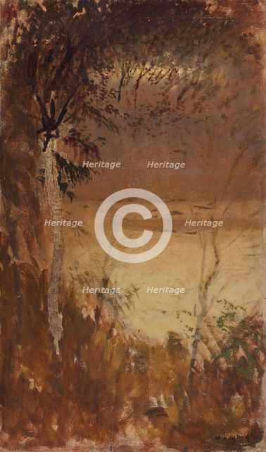 Autumn Mood, 1890-1900. Creator: Ladislav Mednyanszky.