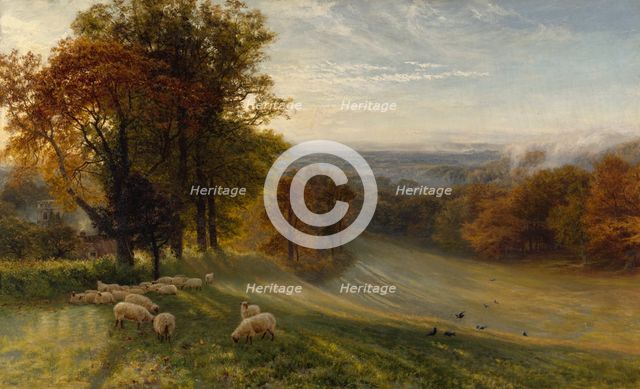 Autumn Morning, 1891. Creator: George Vicat Cole.
