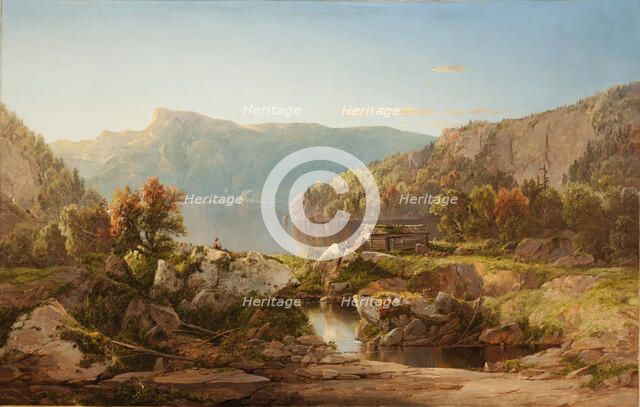 Autumn Morning on the Potomac, c1860s. Creator: William Louis Sonntag.