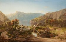 Autumn Morning on the Potomac, c1860s. Creator: William Louis Sonntag