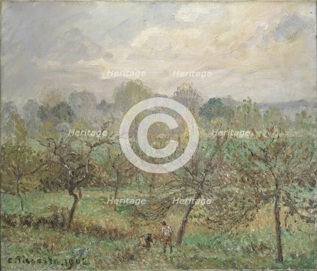 Autumn, Morning Mist, Éragny-sur-Epte, 1902. Artist: Camille Pissarro.