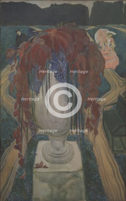 Autumn (A Vase), 1906. Artist: Bakst, Léon (1866-1924)
