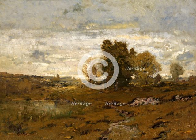 Autumn at Arkville, mid-late 19th century. Creator: Alexander Helwig Wyant.