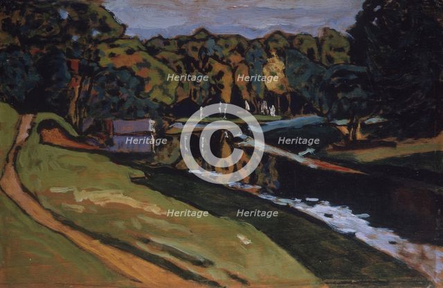 Autumn. Artist: Kandinsky, Wassily Vasilyevich (1866-1944)