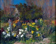 Autumn blooms, 1899. Creator: James McLauchlan Nairn