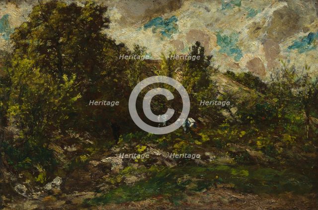 Autumn, c. 1867-1869. Creator: Adolphe Monticelli (French, 1824-1886).