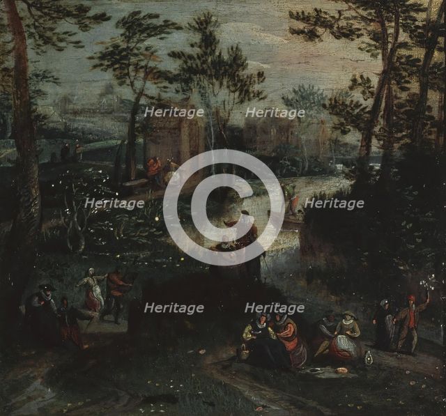 Autumn (?), c1580. Creator: Gillis Mostaert.