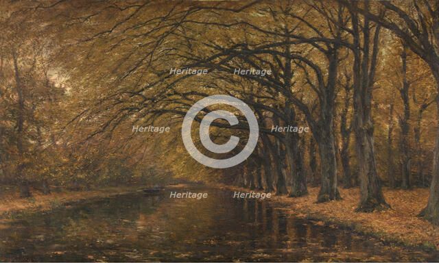 Autumn, c1880-1940. Creator: Franz Courtens.