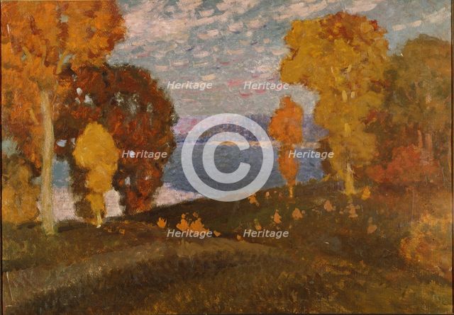 Autumn, ca 1928. Artist: Purvitis, Vilhelms (1872-1945)