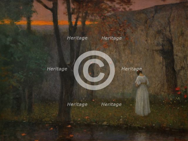 Autumn dawn, 1910. Artist: Schikaneder, Jakub (1855-1924)