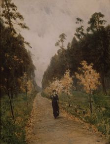 Autumn day. Sokolniki, 1879. Artist: Levitan, Isaak Ilyich (1860-1900)