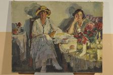 Autumn Evening Coming Down, 1915. Artist: Vinogradov, Sergei Arsenyevich (1869-1938)