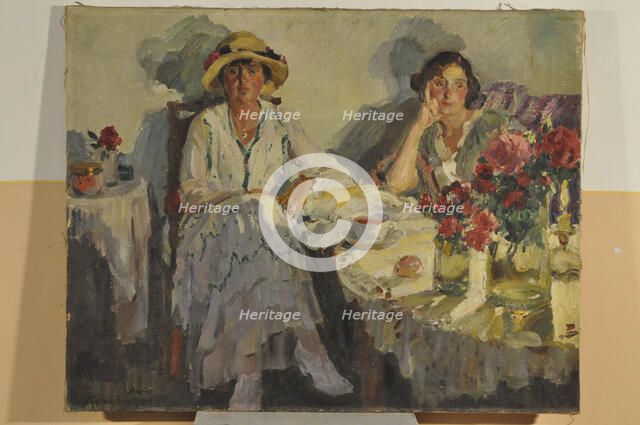 Autumn Evening Coming Down, 1915. Artist: Vinogradov, Sergei Arsenyevich (1869-1938)