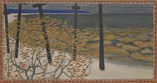 Autumn - Five Crosses: A study for the fresco in the Jusélius Mausoleum, 1902. Creator: Gallen-Kallela, Akseli (1865-1931)