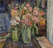 Autumn Flowers, 1916. Creator: Oluf Wold-Torne