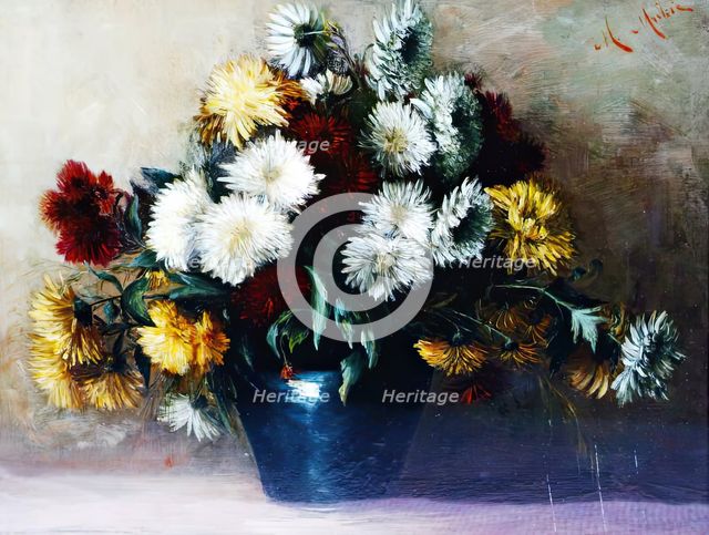 Autumn Flowers, c1885-1919. Creator: Mary Coutts Michie.