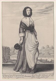 Autumn, from The Seasons, 1643-44., 1643-44. Creator: Wenceslaus Hollar