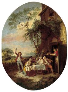 Autumn (From the series The Four Seasons). Artist: Quillard, Pierre-Antoine (1701-1733)