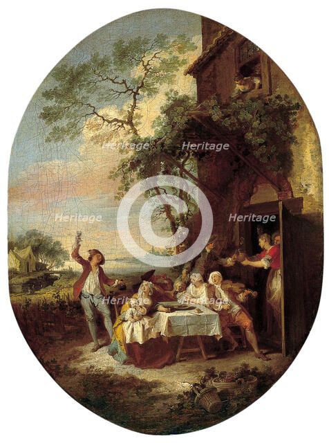 Autumn (From the series The Four Seasons). Artist: Quillard, Pierre-Antoine (1701-1733)