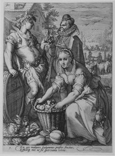 Autumn, from the series The Seasons,.n.d. Creator: Jan Saenredam