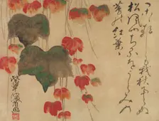 Autumn Ivy, after 1732. Creator: Ogata Kenzan