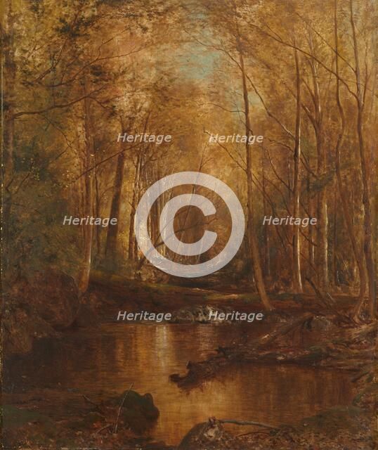 Autumn in the Catskills, 1873. Creator: Jervis McEntee (American, 1828-1891).