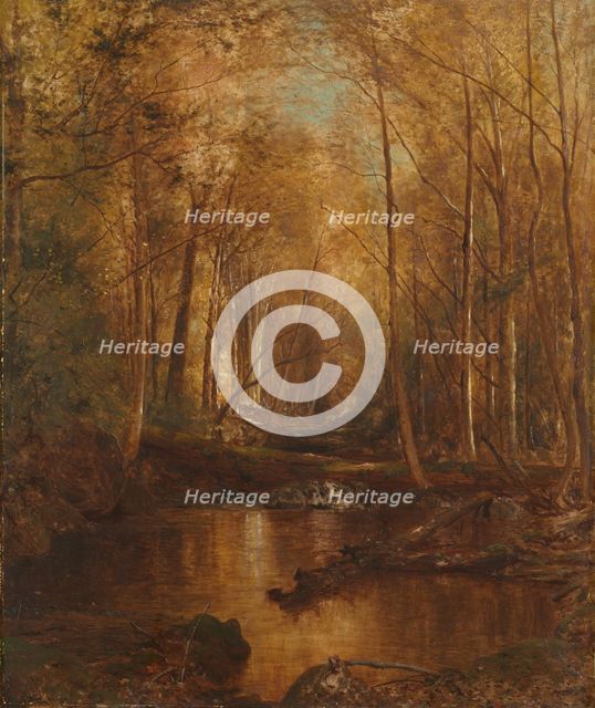 Autumn in the Catskills, 1873. Creator: Jervis McEntee (American, 1828-1891).