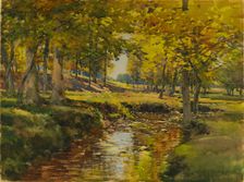 Autumn in the Meadow Edge, n.d. Creator: William Henry Holmes