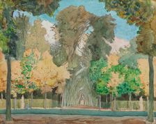 Autumn in the park at Versailles, 1898