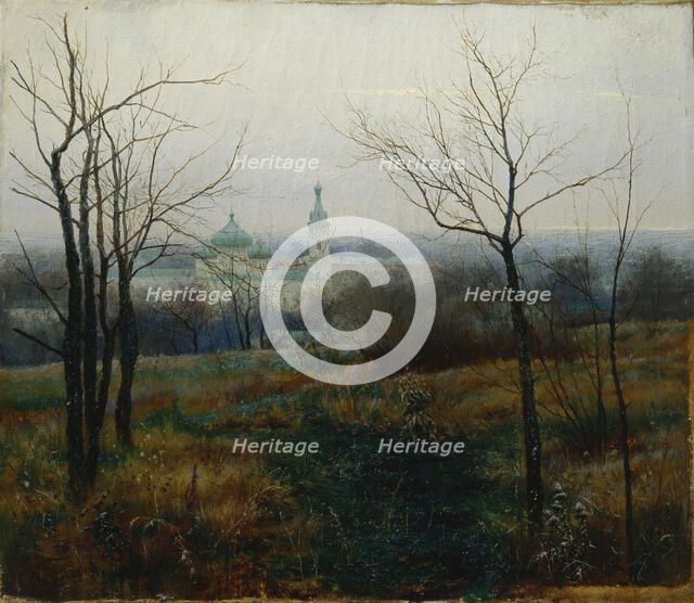 Autumn is Over, 1887. Artist: Pervukhin, Konstantin Konstantinovich (1863-1915)