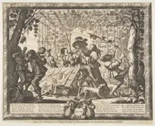 Autumn (L'Automne), ca. 1637. Creator: Abraham Bosse