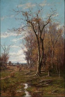 Autumn Landscape, 1886. Creator: Du Bois Fenelon Hasbrouck