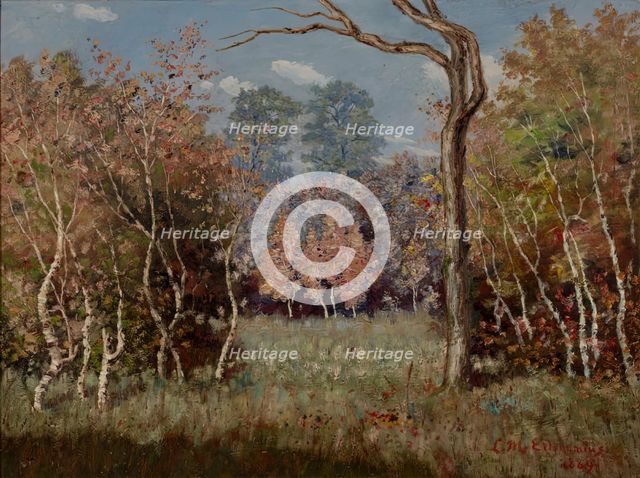 Autumn Landscape, 1889. Creator: Louis Michel Eilshemius.