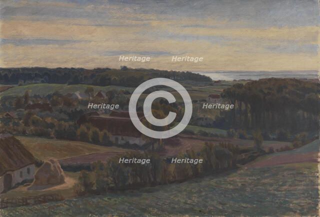 Autumn Landscape, 1916-1920. Creator: Peter Hansen.