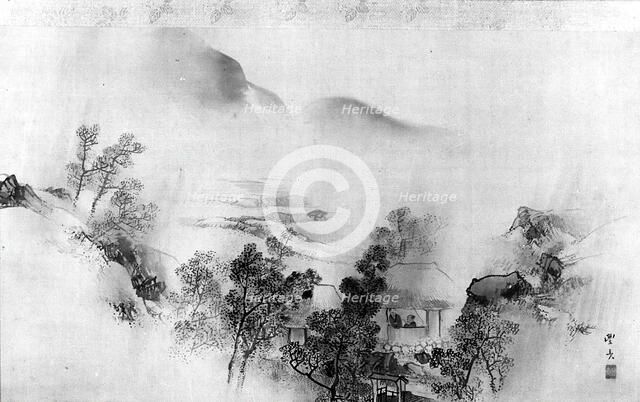 Autumn Landscape, 19th century. Creator: Okamoto Toyohiko.