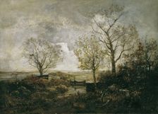 Autumn landscape by the river, c1887/1888. Creator: Emil Jakob Schindler