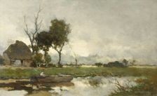 Autumn Landscape, c.1875-c.1903. Creator: Jan Hendrik Weissenbruch