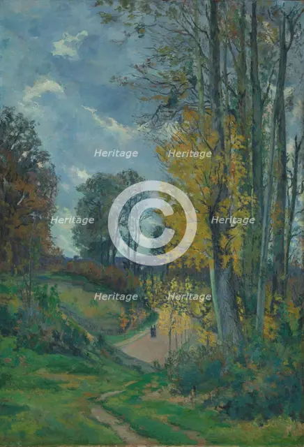 Autumn landscape, c1876. Creator: Armand Guillaumin.
