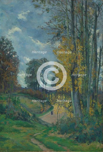 Autumn landscape, c1876. Creator: Armand Guillaumin.