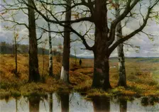 Autumn Landscape c1908, (1965). Creator: Konstantin Yakovlevich Kryzhitsky