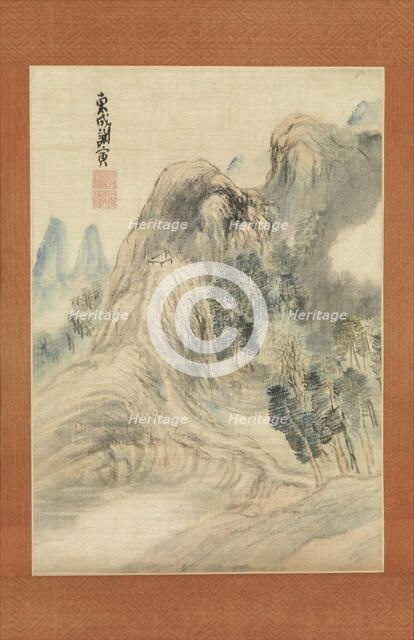 Autumn Landscape, ca. 1780. Creator: Yosa Buson.