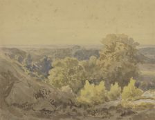 Autumn landscape near the Taunus, mid-late 19th century. Creator: Karl Peter Burnitz