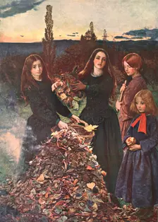 Autumn Leaves 1856, (c1902). Creator: Unknown