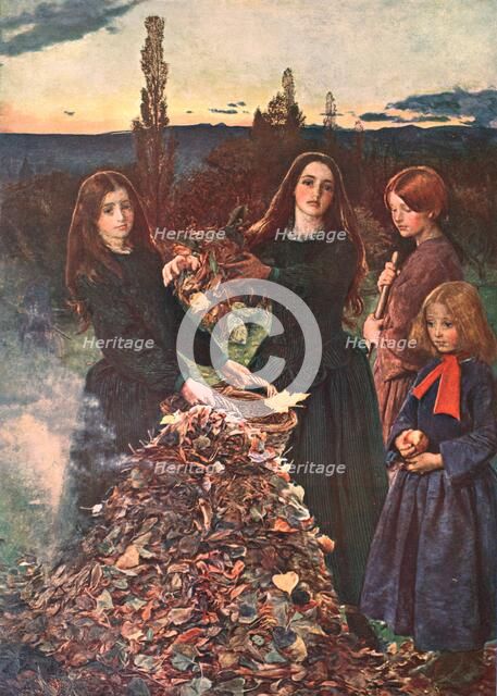 'Autumn Leaves', 1856, (c1902).  Creator: Unknown.