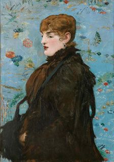 Autumn. Portrait of Méry Laurent, 1882. Creator: Manet, Édouard (1832-1883)