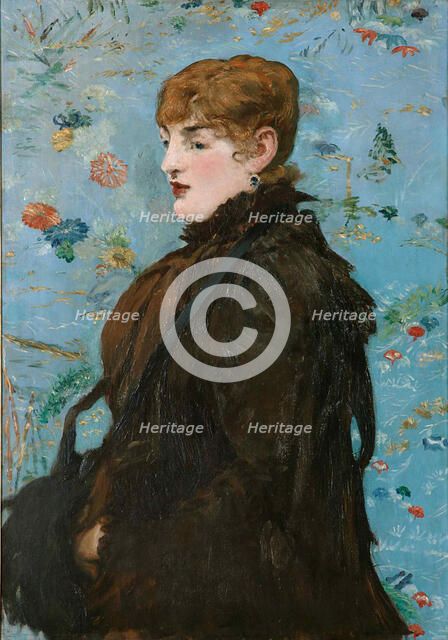 Autumn. Portrait of Méry Laurent, 1882. Creator: Manet, Édouard (1832-1883).