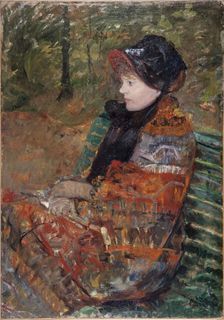 Autumn. Portrait of Lydia Cassatt, 1880. Creator: Cassatt, Mary (1845-1926)