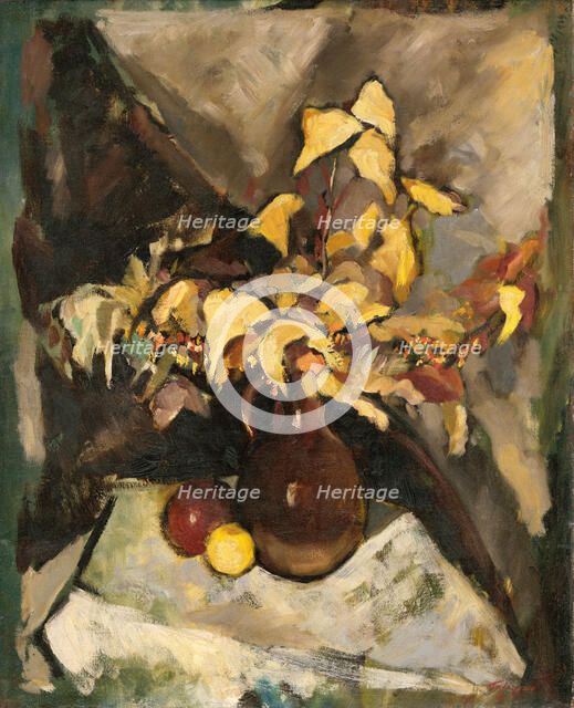 Autumn Still Life, 1931. Creator: Zolo Palugyay.