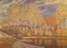 Autumn sun. Artist: Purvitis, Vilhelms (1872-1945)